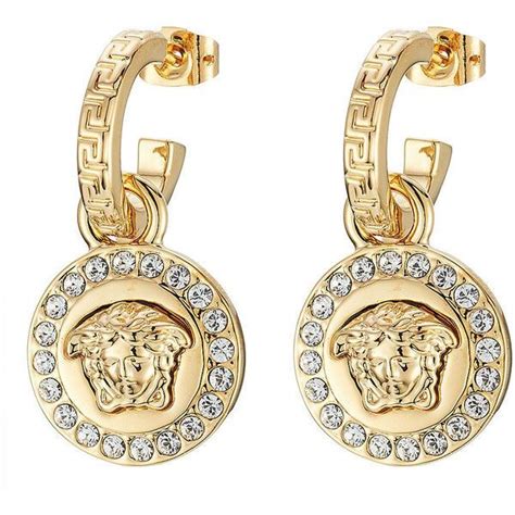 versace ohrstecker|versace earrings.